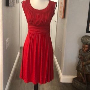 Gilli red sleeveless dress